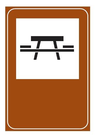 Cartello 60x90 cm Alluminio Scatolato Classe 1 AREA PIC NIC