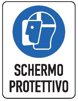 Cartello in All. 150x200 mm SCHERMO PROTETTIVO
