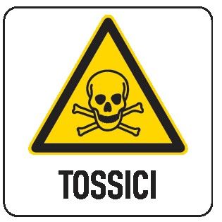 Cartello in All. 200x300 mm TOSSICI