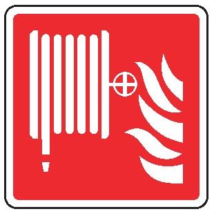 Cartello in All. 245x245 mm LANCIA ANTINCENDIO