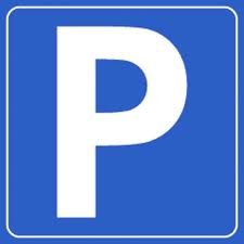 Cartello scatolato parcheggio mis. 40x40
