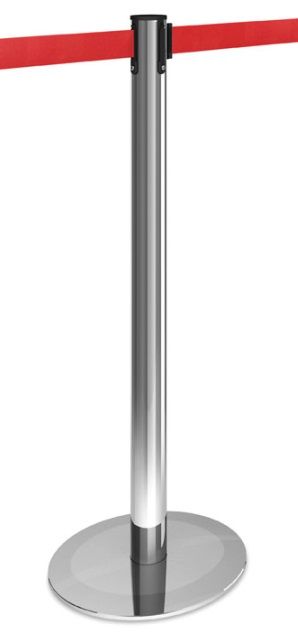 Colonnina Tendiflex 2,3 mt cromo lucido