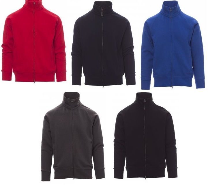 Felpa full zip PANAMA+ SUMMER (due tasche)