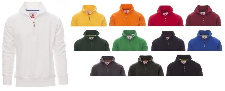 Felpa mezza zip MIAMI+