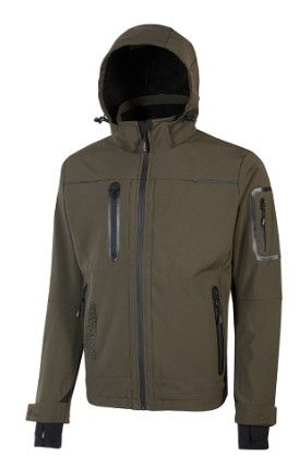 Giacca Soft-shell U POWER - SPACE dark green