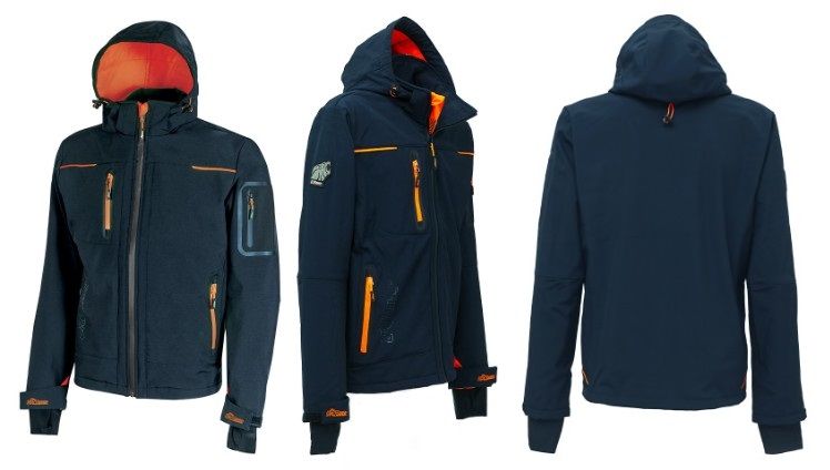 Giacca Soft-shell U POWER - SPACE deep blue