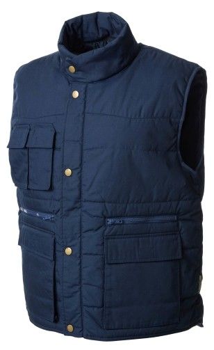 Gilet trapuntato NEW ANNECY blu
