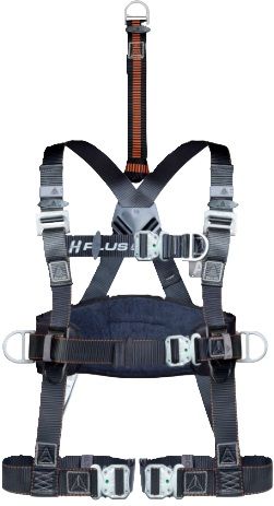 Imbracatura ergonomica con cintura e cinghia di estensione