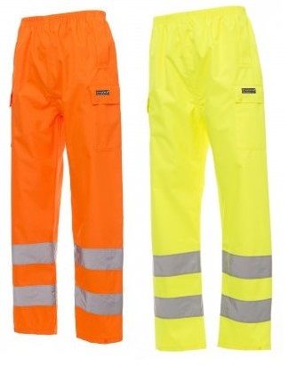 Pantaloni alta visibilità in nylon oxford impermeabile HURRICANE PANTS