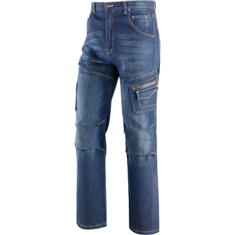 Pantaloni jeans multitasche elasticizzati RIDER