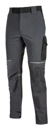 Pantaloni U POWER - WORLD asphalt grey