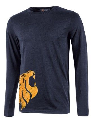 T-shirt - Maglietta m/l U POWER - ALIEN deep blue
