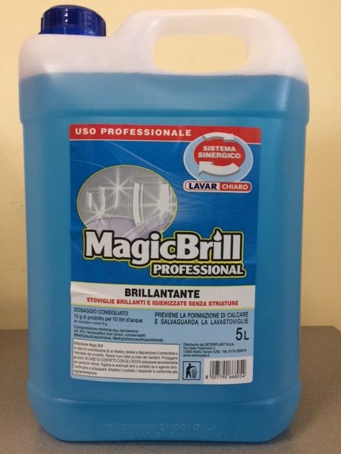 Tanica brillantante MAGICBRILL 5 lt.