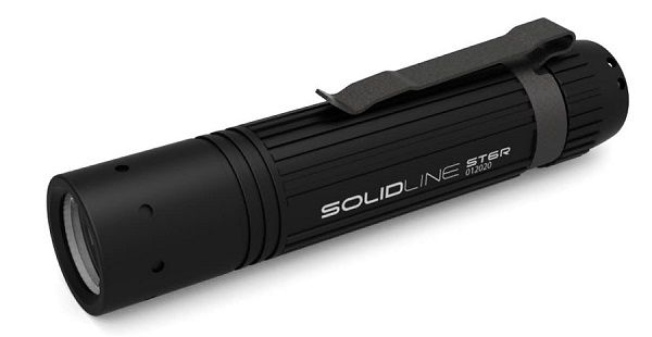 Torcia Led Lenser Solidline ST6R Black Blister