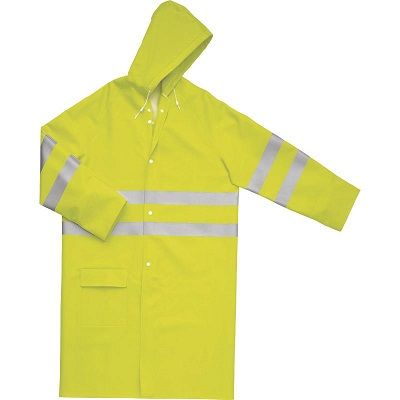 Cappotto alta visibilità impermeabile Pu/Pvc 3M SCOTCHLITE™