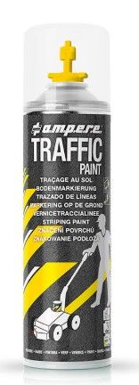 Bombole vernice spray traccialinee TRAFFIC PAINT colori vari (ordinabile solo a multipli di 12 pz. per colore)